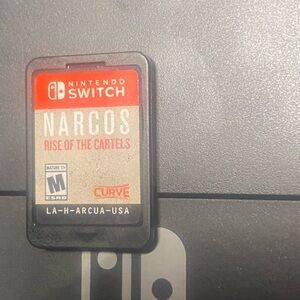 Nintendo Switch Narcos Game Card - Red and Black